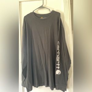 Mens 2xl carhartt long sleeve tshirt